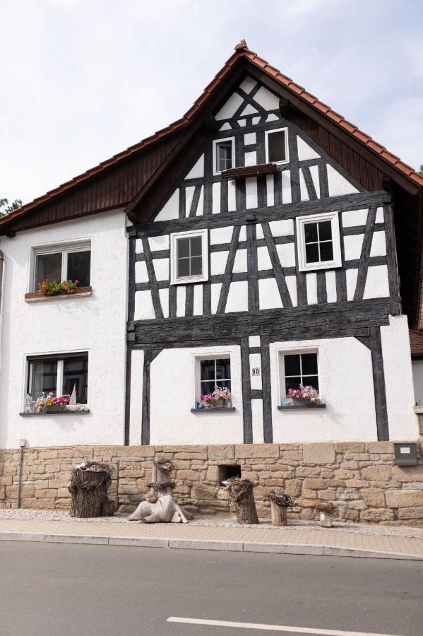 Landhausstube Kraftsdorf Buitenkant foto